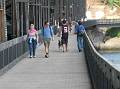 Steel bridge pathway