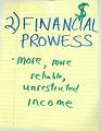 Financial prowess