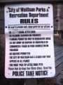 Rules for playground