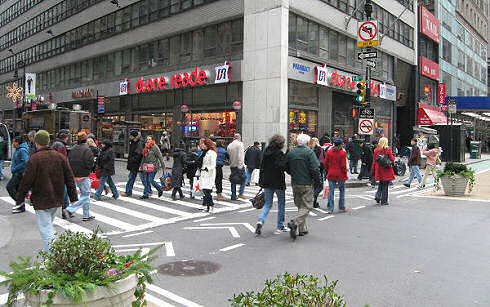 Broadway bikeway, Manhattan