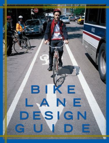 Cover of the Chicago Bike Lane Design Guide