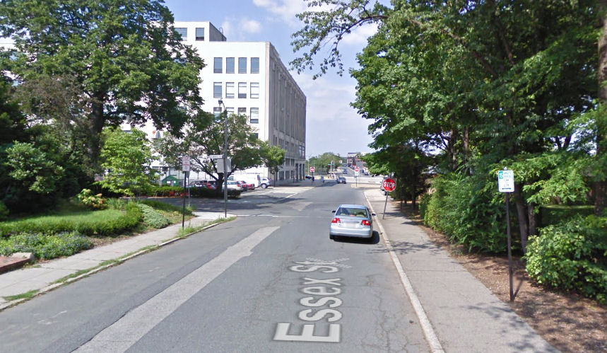 Essex Street looking northward approaching Dummer, August , 2009